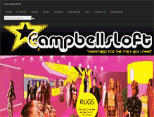 Tablet Screenshot of campbellsloft.com